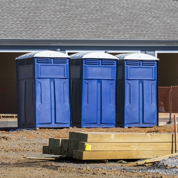 can i customize the exterior of the porta potties with my event logo or branding in Holt MN